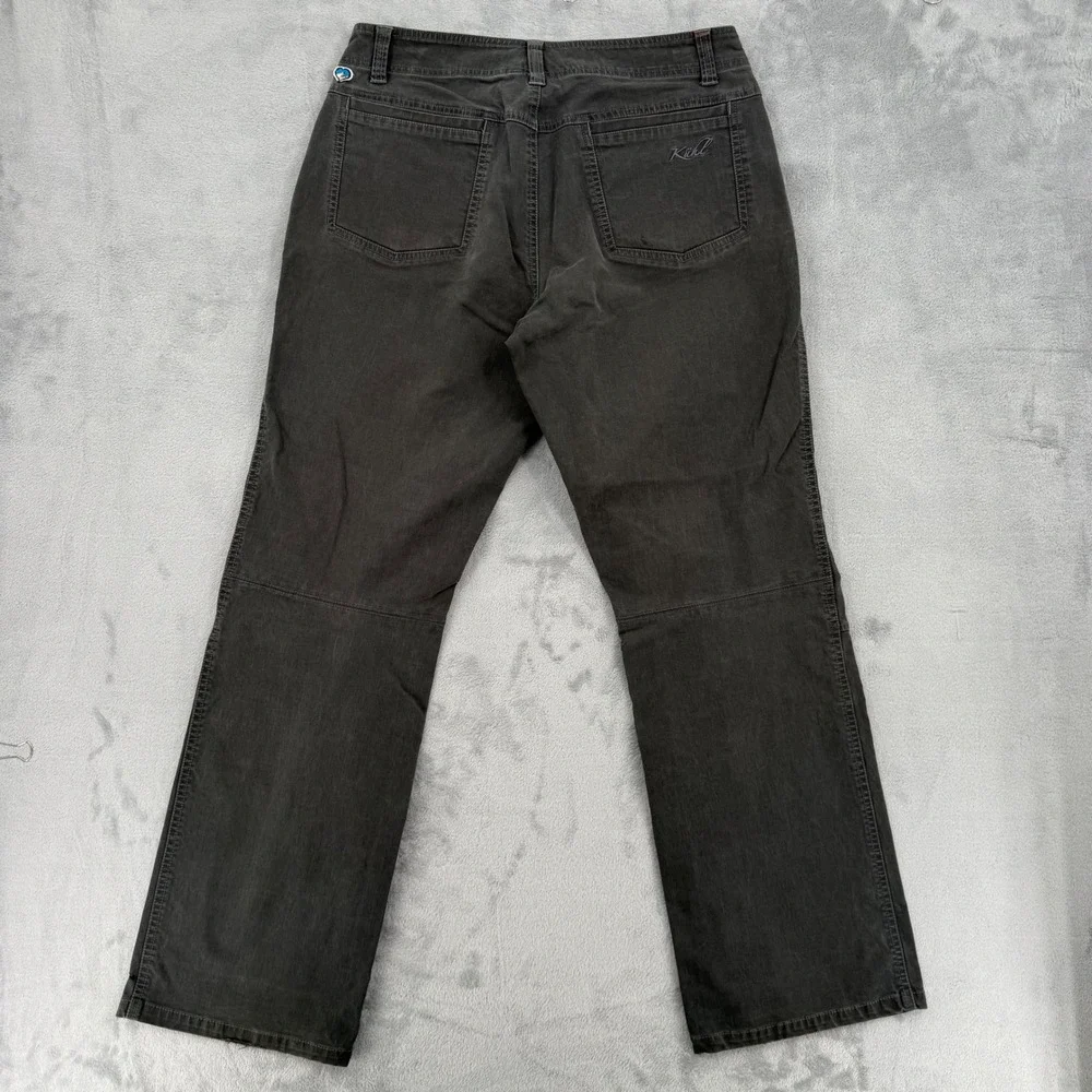 KUHL Women's Gray Outdoor Hiking Cargo Pants Outdoor Size 10 Regular‎